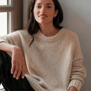 Jenni Kayne Alpaca Cocoon Crewneck